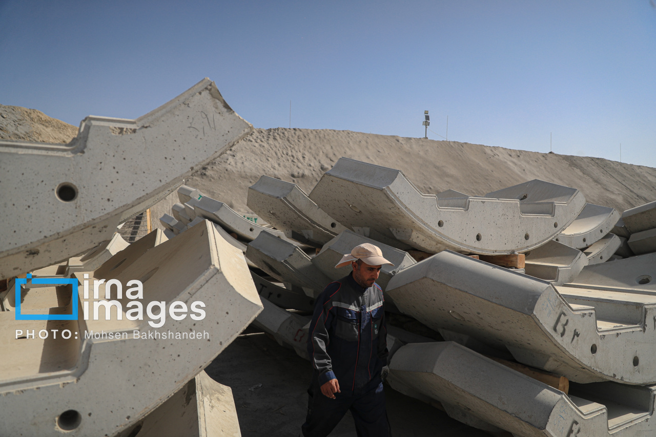 عکس/ اجرای طرح انتقال آب هزارمسجد به مشهد