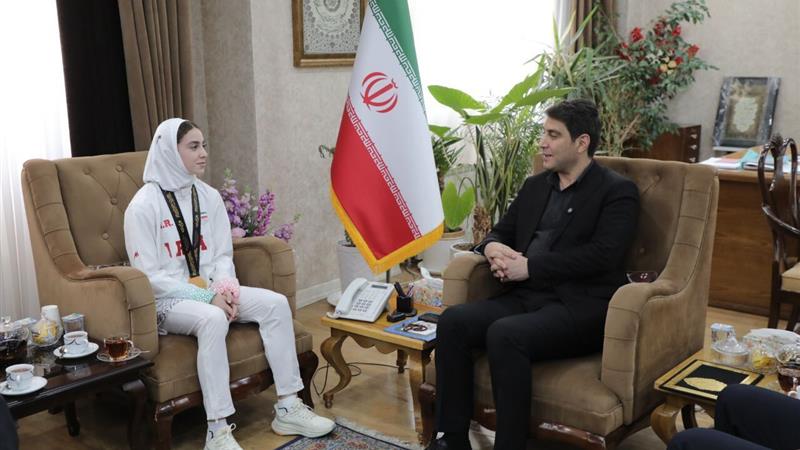 تقدیر استاندار کردستان از مدالآور بازیهای آسیایی جوانان بحرین