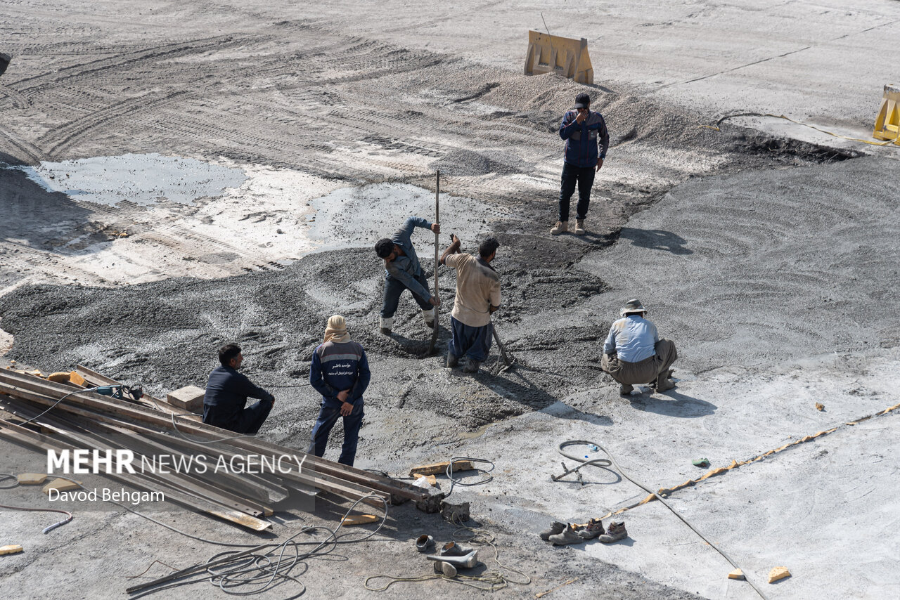 پروژه تونل در حال احداث انتقال آب هزارمسجد به مشهد