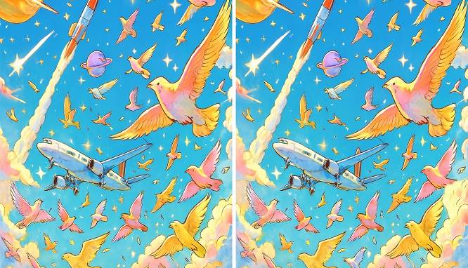 چشمات رو تیز کن، تفاوت‌ها رو پیدا کن!