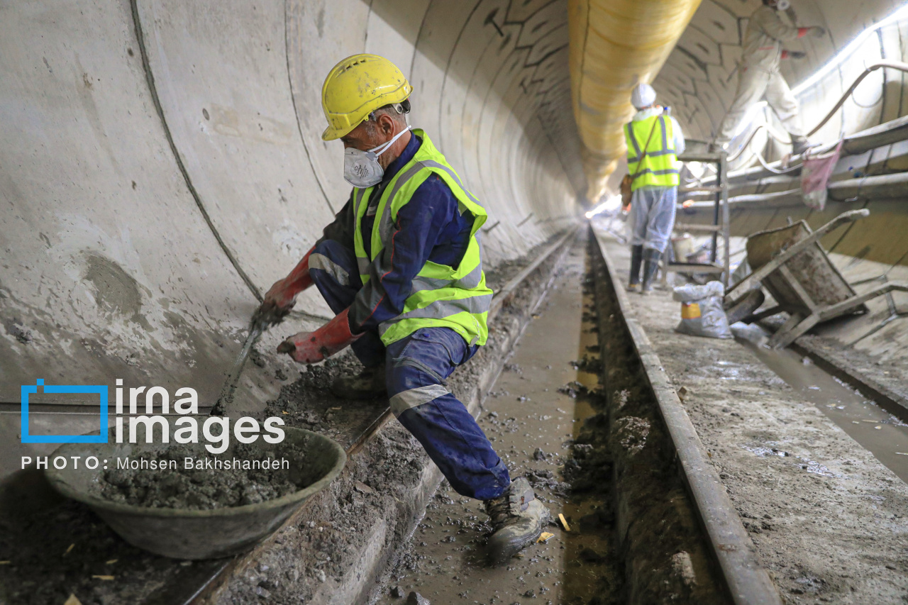 عکس/ اجرای طرح انتقال آب هزارمسجد به مشهد