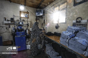 روستای لتگاه، قطب صنعت جوراب کشور