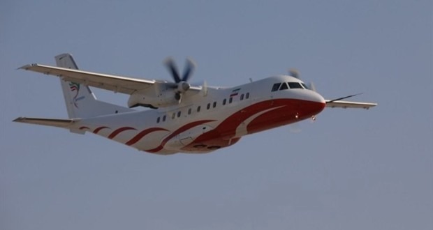 آغاز پروازهای آزمایشی هواپیمای ایرانی سیمرغ در اصفهان