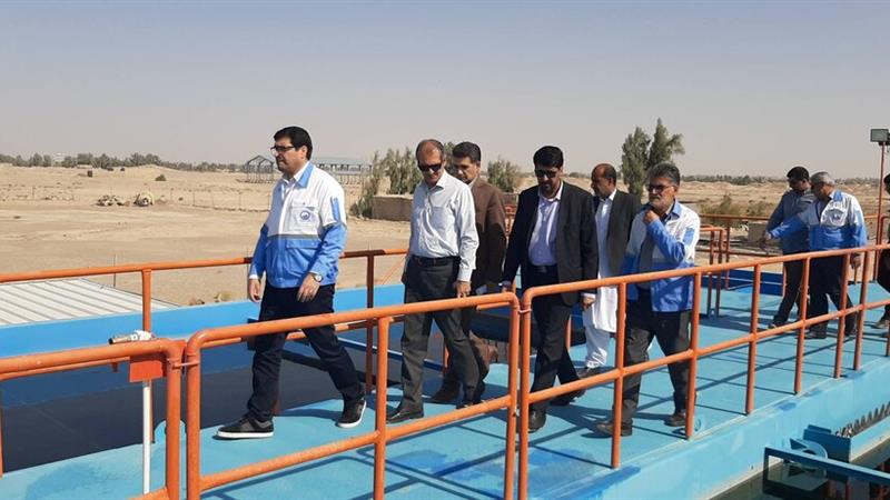 بهرهمندی ۱۰ هزار نفر از اولین طرح فاضلاب روستایی سیستان و بلوچستان