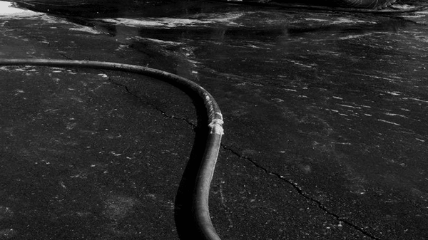 اقدام جهادی پلیس راهور دیر در حادثه نشت گازوئیل