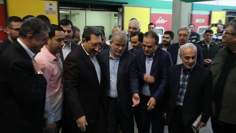 وزیر صنعت، معدن و تجارت وارد استان البرز شد