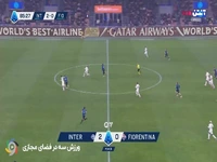 پنالتی و اخراج؛ گل سوم اینتر توسط چالهاناوغلو در دقیقه 88