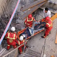 سقوط مرگبار کارگر از ارتفاع سازه آهنی در شهربابک