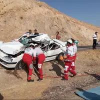 پلیس راه: سرعت غیرمجاز علت تصادف مرگبار با پنج کشته در نهاوند بود