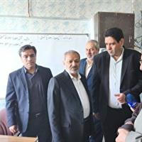 بازدید وزیر آموزش و پرورش از طرح های آموزشی در خدابنده