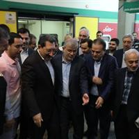 وزیر صنعت، معدن و تجارت وارد استان البرز شد
