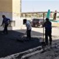 روکش آسفالت معابر منطقه ۵ قم بهسازی شد