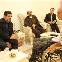 تجلیل استاندار قم از سه جانباز سرافراز دفاع مقدس