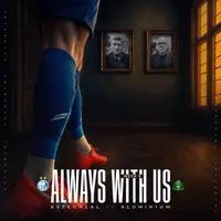 پوستر باشگاه استقلال برای بازی مقابل آلومینیوم 