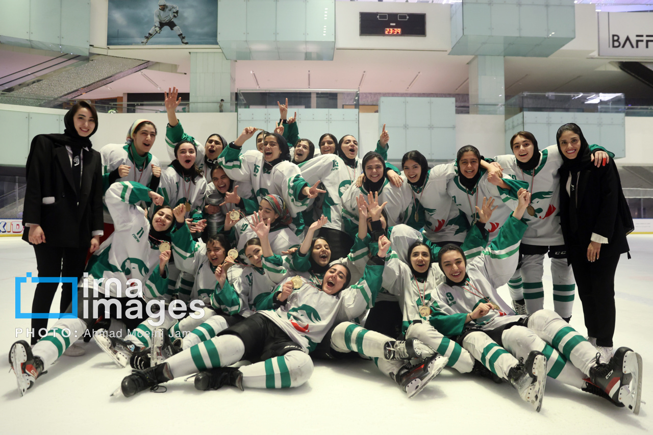  فینال لیگ هاکی روی یخ دختران 