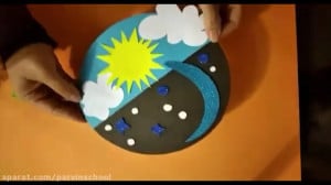 آموزش کاردستی شب وروز