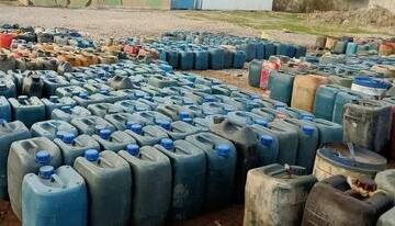 کشف بیش از ۳۰۰ هزار لیتر سوخت در خوزستان