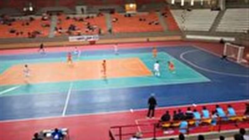 تساوی تیم دلسوختگان قم برابر عمران بتن اکباتان همدان