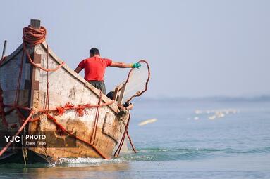 صید ماهی در استان گیلان