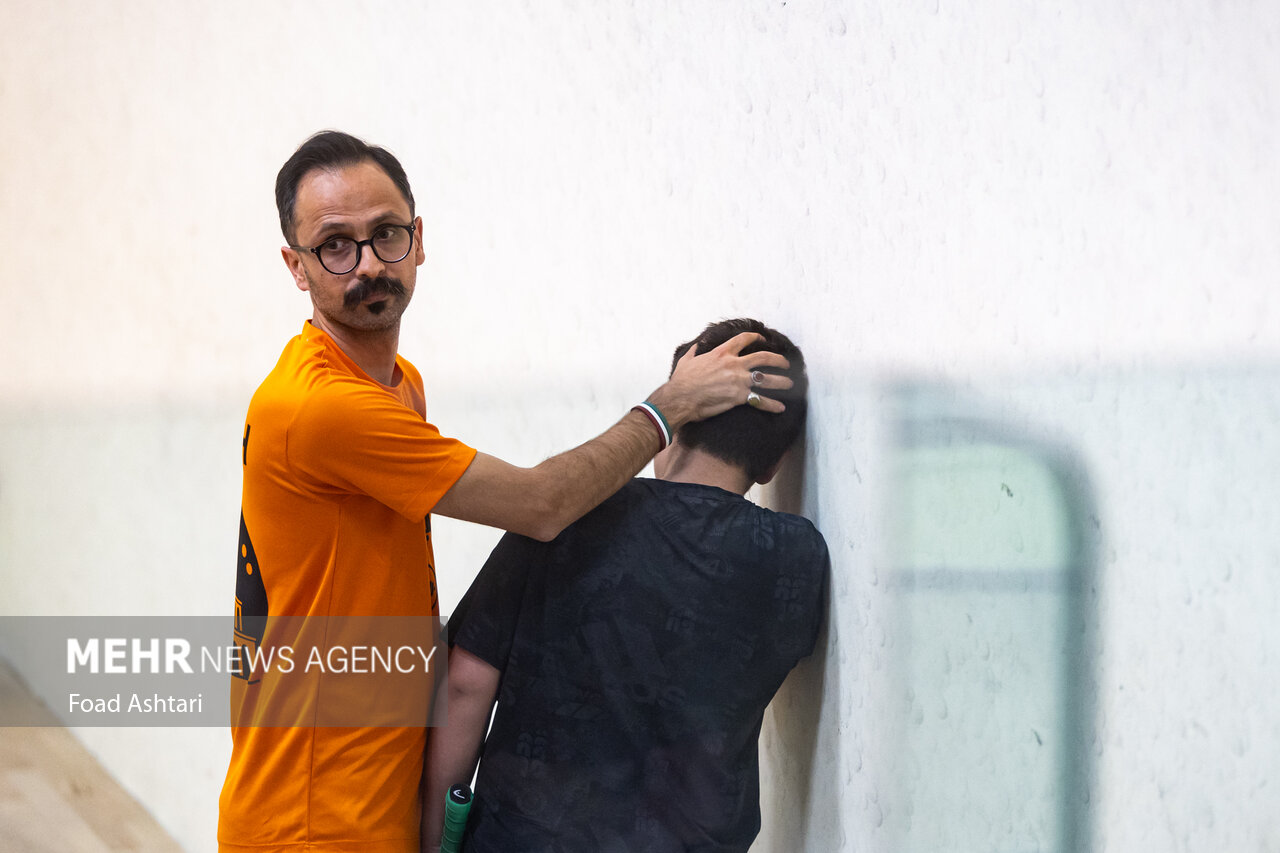 مسابقه اسکواش ایران جونیور