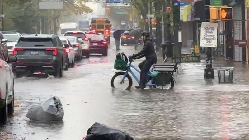 سیل در نیویورک قربانی گرفت