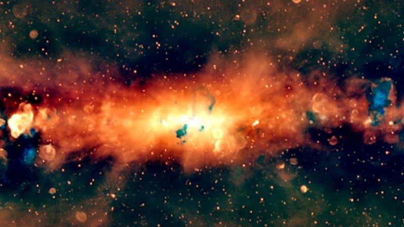 کهکشان راه شیری رنگ عوض کرد / نقشه جدید از کهکشان ما، در نوری که چشم انسان نمیبیند!