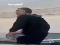 اولین فیلم از پژمان جمشیدی در فرودگاه کانادا