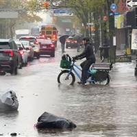 سیل در نیویورک قربانی گرفت