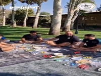 آبگوشت دورهمی؛ آزادکاران ناهار جمعه را در محوطه کمپ تیمهای ملی کشتی خوردند