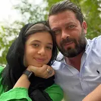 چهره ها/ قاب احساسی پدر و دختر مشهور سینمای ایران