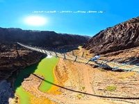 پل معلق و زیبای پیرتقی