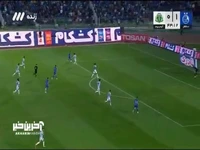 حرکت کوشکی که در نهایت توپ در اختیار خلیفه قرار گرفت