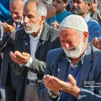 اقامه نماز باران در نجف‌آباد اصفهان