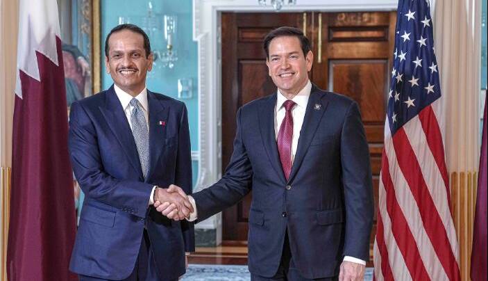 بررسی آخرین تحولات منطقه در گفت وگوی تلفنی وزرای خارجه قطر و آمریکا