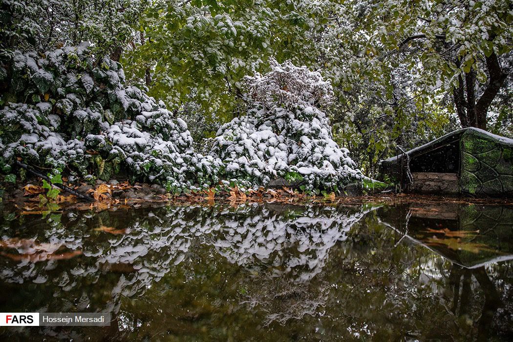  روز برفی تهران؛ آبان ماه ۱۳۹۸ 