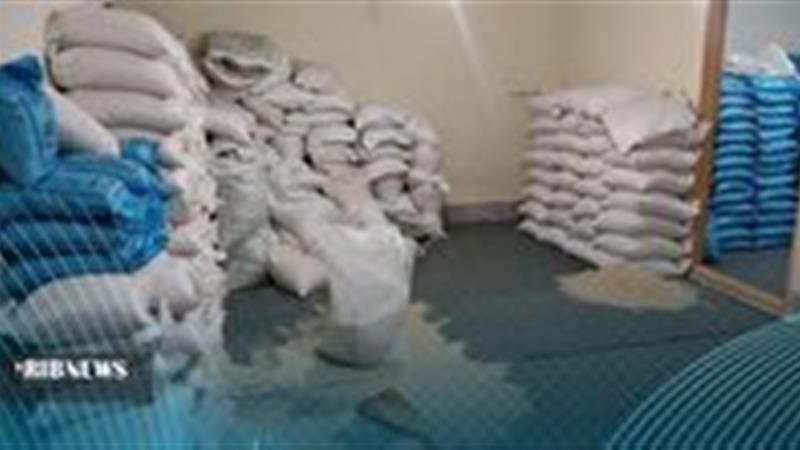 پلمب انبار برنج احتکار شده در بجنورد