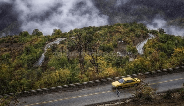 اجرای ۵۰ کیلومتر خطکشی در محورهای مواصلاتی بخش میانکوه