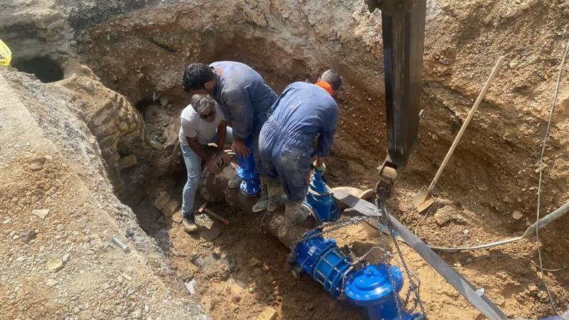 بهبود پایداری شبکه آبرسانی اراک با نصب ۱۳ شیر فشارشکن