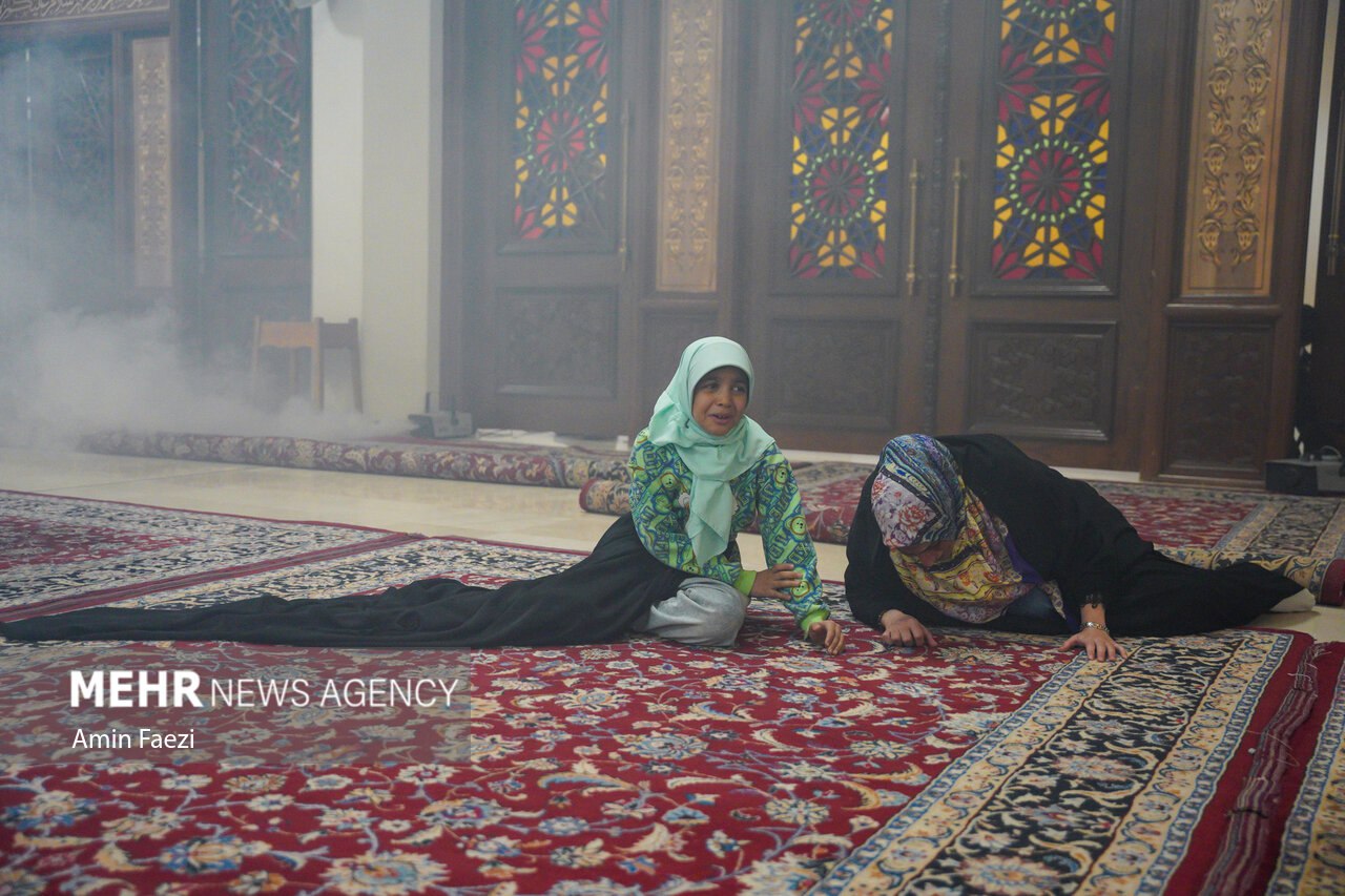 مانور امداد و نجات در حرم شاهچراغ(ع)