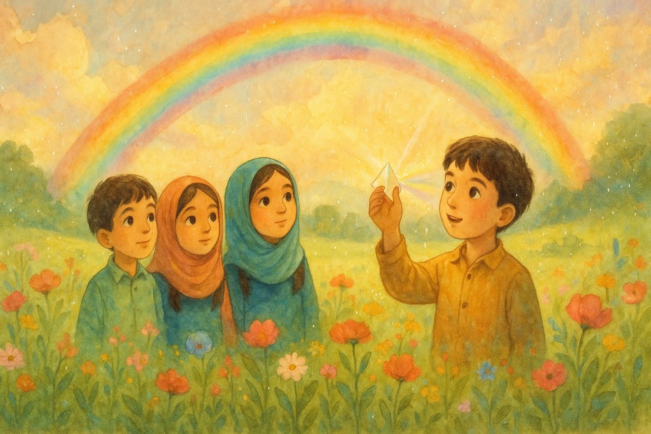 رازهای نقاشی جادویی طبیعت