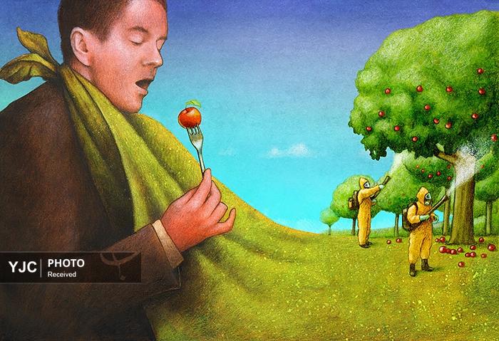 عکس/ منتخب آثار کارتونیست‌های جهان