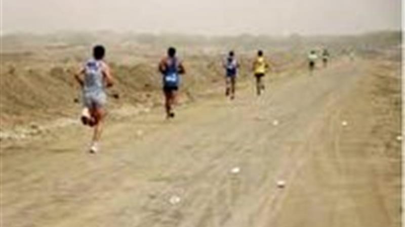 برگزاری مسابقات دو صحرا نوردی در دهگلان