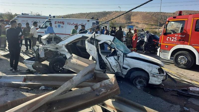 حادثه مرگبار در محور فرعی دهگلان – قورچای / ۳ نفر جان باختند