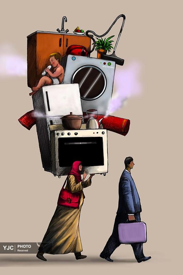 عکس/ منتخب آثار کارتونیستهای جهان