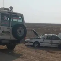 تصادف در جاده بوشهر - گناوه ۵ مصدوم داشت