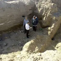 کشف محوطه تاریخی متعلق به قرون میانه اسلام در گناباد