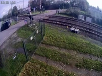 ویدئویی از تصادف وحشتناک قطار با کامیون