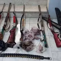 شکارچی متخلف در منطقه آزاد اردستان دستگیر شد