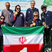 مدال طلای تیمی تپانچه متر به ملی‌پوشان ایران رسید