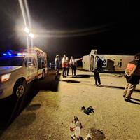 جزییات حادثه تصادف پرشیا با خودروی پاکبانان؛ ۴ کشته و ۹ مصدوم/ راننده پرشیا حالت طبیعی نداشت